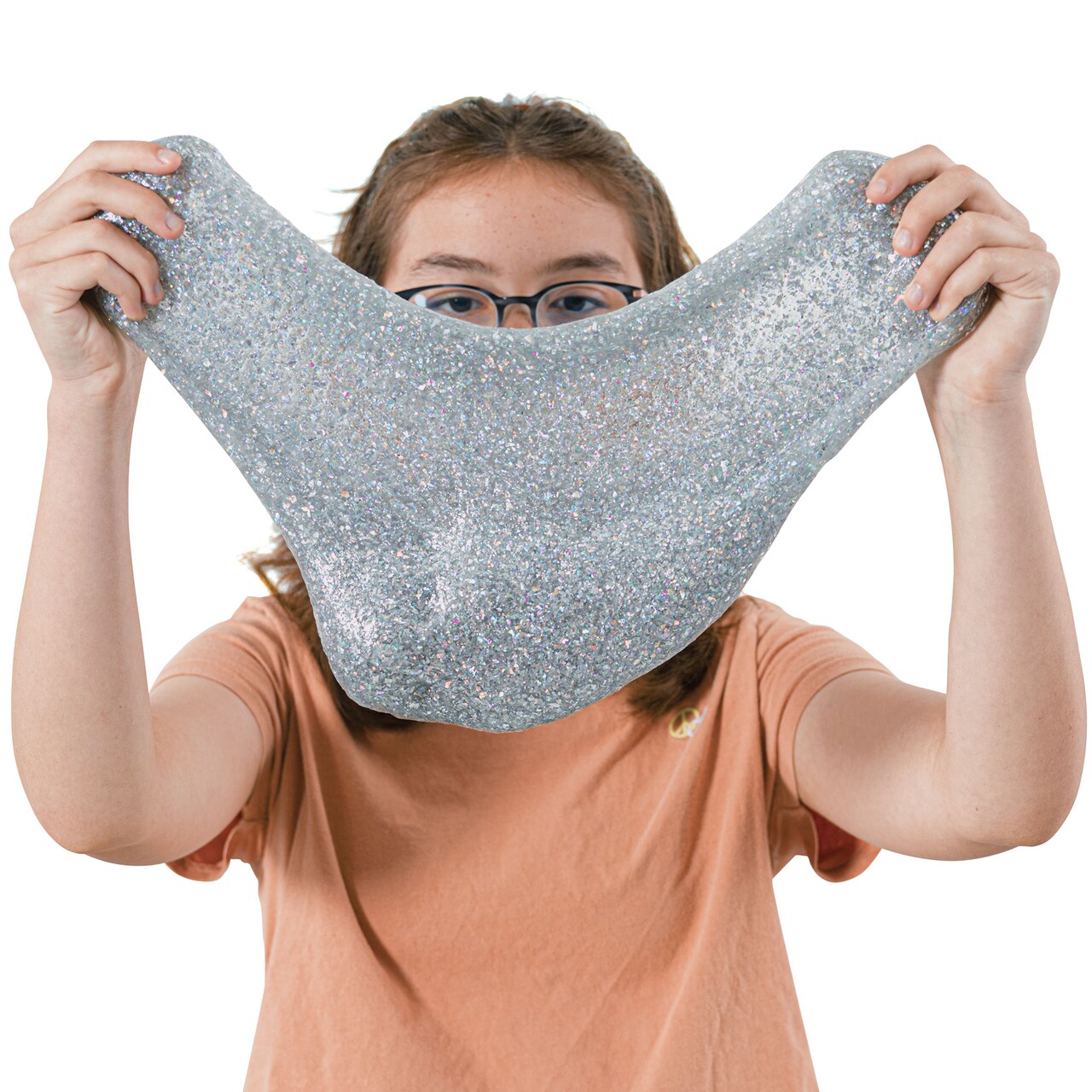 Glitter Confetti, Metallic Silver, 0.88 oz, Kids Crafts, Ages 6+